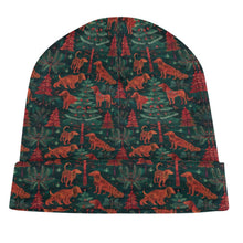 Load image into Gallery viewer, Holiday Hounds Irish Setter&#39;s Warm Christmas Beanie-Accessories-Accessories, Christmas, Dog Mom Gifts, Hats, Irish Setter-ONE SIZE-5