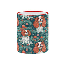 Load image into Gallery viewer, Holly Jolly Blenheim Cavaliers Christmas Coffee Mug-3