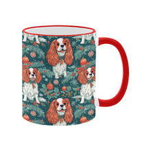 Load image into Gallery viewer, Holly Jolly Blenheim Cavaliers Christmas Coffee Mug-5