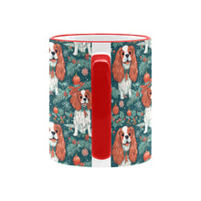 Load image into Gallery viewer, Holly Jolly Blenheim Cavaliers Christmas Coffee Mug-6