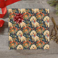 Load image into Gallery viewer, Holly Jolly Doodles Christmas Festivity Gift Wrapping Paper - 2 Rolls-Christmas Ornament-Christmas,Doodle,Wrapping Paper-1