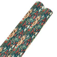 Load image into Gallery viewer, Holly Jolly Yorkie Christmas Gift Wrapping Paper - 2 Rolls-Christmas Ornament-Christmas,Wrapping Paper,Yorkie-White1-ONE SIZE-5