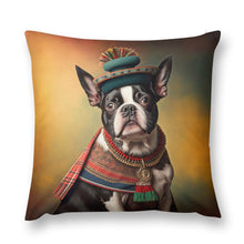 Load image into Gallery viewer, Homage Americana Boston Terrier Plush Pillow Case-Boston Terrier, Dog Dad Gifts, Dog Mom Gifts, Home Decor, Pillows-8