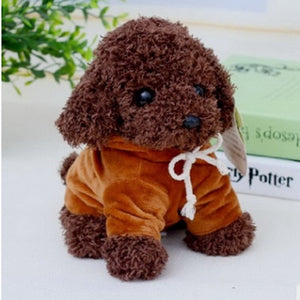 image of a labradoodle stuffed animal plush toy - brown