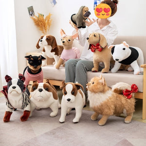Hoodie Jacket Shar Pei Stuffed Animal Plush Toy-Soft Toy-Dogs, Home Decor, Shar Pei, Soft Toy, Stuffed Animal-4