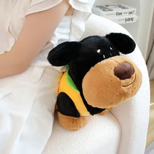 Load image into Gallery viewer, Hot Dog Black Tan Dachshund Stuffed Animal Plush Toys-12