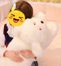 Load image into Gallery viewer, Hug Me Always Maltese Stuffed Animal Plush Pillows (Medium to XL Size)-Stuffed Animals-Maltese, Pillows, Stuffed Animal-9