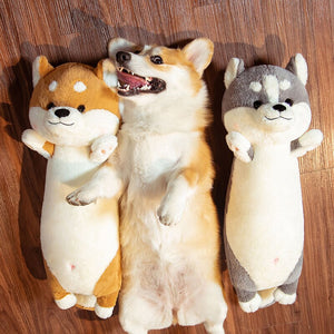 image of a collection of stuffed animal plush pillow