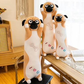 Hug Me Pug Stuffed Animal Plush Pillows-Soft Toy-Beagle, Dogs, Home Decor, Soft Toy, Stuffed Animal-2