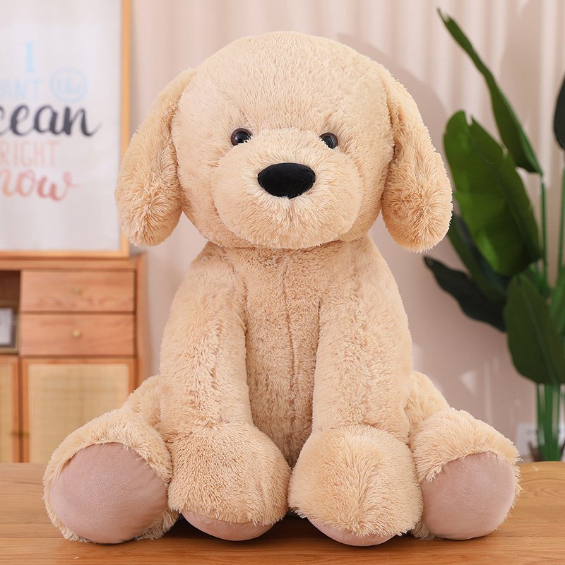Huggable Large Golden Retriever Love Stuffed Animal Plush Toys-Stuffed Animals-Golden Retriever, Home Decor, Stuffed Animal-2
