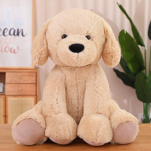 Huggable Large Golden Retriever Love Stuffed Animal Plush Toys-Stuffed Animals-Golden Retriever, Home Decor, Stuffed Animal-3
