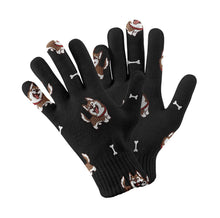 Load image into Gallery viewer, Husky Brown Touch Screen Gloves-Accessories-Accessories, Dog Dad Gifts, Dog Mom Gifts, Gloves-5
