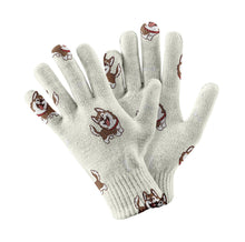 Load image into Gallery viewer, Husky Brown Touch Screen Gloves-Accessories-Accessories, Dog Dad Gifts, Dog Mom Gifts, Gloves-13