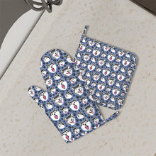 Load image into Gallery viewer, Husky Expressions and Playful Paws Oven Gloves-Kitchen Decor-11