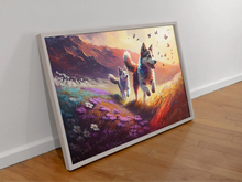 Load image into Gallery viewer, Husky Harmony Heaven Wall Art Poster-Art-Dog Art, Home Decor, Poster, Siberian Husky-2