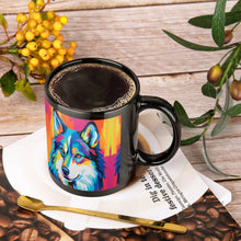 Load image into Gallery viewer, Husky in Vivid Hues Coffee Mug-4