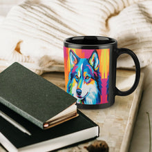 Load image into Gallery viewer, Husky in Vivid Hues Coffee Mug-6
