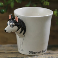 Load image into Gallery viewer, Husky Love 3D Ceramic Cup-Mug-Dogs, Home Decor, Mugs, Siberian Husky-10