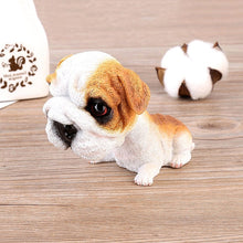 Load image into Gallery viewer, Image of a English Bulldog bobblehead sitting on the floor