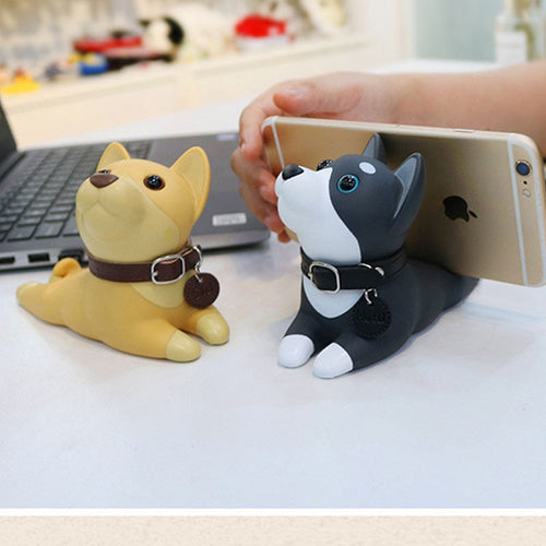 Husky Love Cell Phone Holder-Cell Phone Accessories-Accessories, Cell Phone Holder, Dogs, Home Decor, Siberian Husky-1