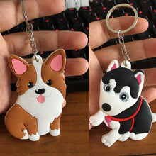 Load image into Gallery viewer, Husky Love Double-Sided Keychain-Accessories-Accessories, Dogs, Keychain, Siberian Husky-3