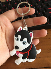 Load image into Gallery viewer, Husky Love Double-Sided Keychain-Accessories-Accessories, Dogs, Keychain, Siberian Husky-Husky-1