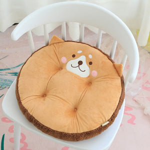 Husky Love Stuffed Plush Floor / Chair Cushion-Home Decor-Dogs, Home Decor, Siberian Husky, Stuffed Cushions-3
