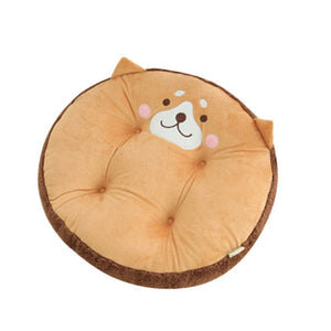 Husky Love Stuffed Plush Floor / Chair Cushion-Home Decor-Dogs, Home Decor, Siberian Husky, Stuffed Cushions-Shiba Inu-4