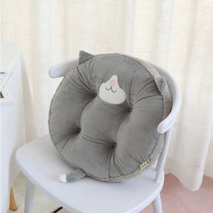 Husky Love Stuffed Plush Floor / Chair Cushion-Home Decor-Dogs, Home Decor, Siberian Husky, Stuffed Cushions-Husky-1