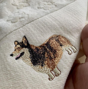 Husky Love Large Embroidered Cotton Towel - Series 1-Home Decor-Dogs, Home Decor, Siberian Husky, Towel-15