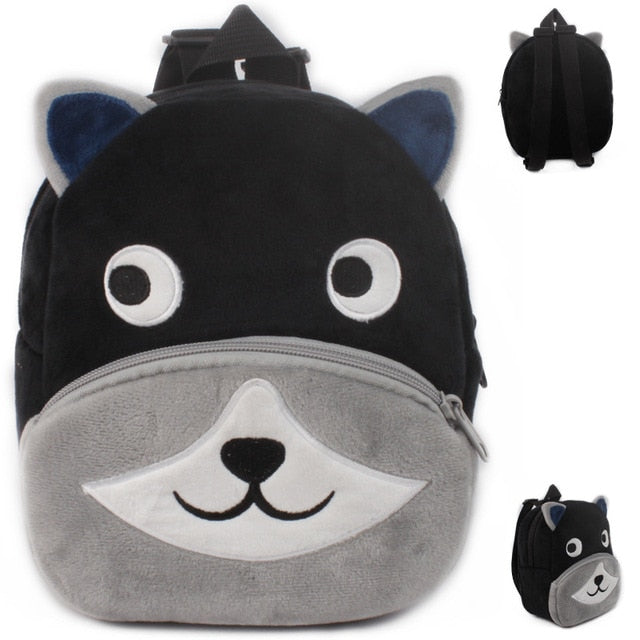 Husky Love Plush Backpack for Kids-Accessories-Accessories, Bags, Dogs, Siberian Husky-1