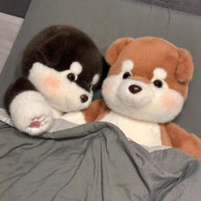 Load image into Gallery viewer, Husky Plush Toys - Black, Gray, and Copper / Red Coat Colors - Chubby Little Puppies-3