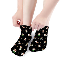 Load image into Gallery viewer, Husky Socks - Ankle Length - Playful Red Husky Adventures-Accessories-Accessories,Dog Dad Gifts,Siberian Husky,Socks-7