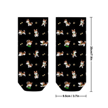 Load image into Gallery viewer, Husky Socks - Ankle Length - Playful Red Husky Adventures-Accessories-Accessories,Dog Dad Gifts,Siberian Husky,Socks-9