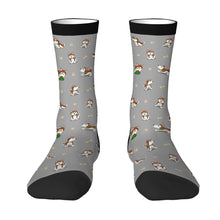Load image into Gallery viewer, Husky Socks - Playful Red Husky Adventures-Accessories-Accessories,Dog Dad Gifts,Siberian Husky,Socks-4