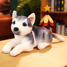 Load image into Gallery viewer, Husky Stuffed Animal - Lounge Pose - Velvet-Soft Microplush-Stuffed Animals-Dog Memorial Gifts,Siberian Husky,Stuffed Animal-2