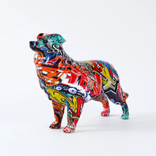 Load image into Gallery viewer, Hydro Dip Graffiti Art Border Collie Statues-Home Decor-Border Collie, Dog Dad Gifts, Dog Mom Gifts, Home Decor, Statue-5