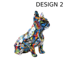 Load image into Gallery viewer, Hydro Dip Urban Graffiti French Bulldog Statues-Home Decor-Dog Dad Gifts, Dog Mom Gifts, French Bulldog, Home Decor, Statue-Design 2-11