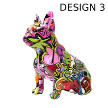 Load image into Gallery viewer, Hydro Dip Urban Graffiti French Bulldog Statues-Home Decor-Dog Dad Gifts, Dog Mom Gifts, French Bulldog, Home Decor, Statue-Design 3-12