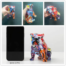 Load image into Gallery viewer, Hydro Dip Urban Graffiti Sitting French Bulldog Small Statue Figurine-Home Decor-Dog Dad Gifts, Dog Mom Gifts, French Bulldog, Home Decor, Statue-RA-15x13x9.5CM-5