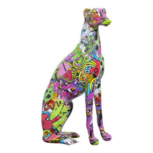 Load image into Gallery viewer, Hydro Drip Art Extra Large Greyhound / Whippet Statue-Home Decor-Dog Dad Gifts, Dog Mom Gifts, Greyhound, Home Decor, Statue, Whippet-Extra Large-4