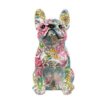 Load image into Gallery viewer, Hydro Drip Art White French Bulldog Statues - 2 Designs-Home Decor-Dog Dad Gifts, Dog Mom Gifts, French Bulldog, Home Decor, Statue-10