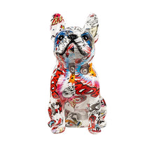 Load image into Gallery viewer, Hydro Drip Art White French Bulldog Statues - 2 Designs-Home Decor-Dog Dad Gifts, Dog Mom Gifts, French Bulldog, Home Decor, Statue-11