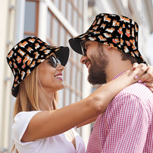 Load image into Gallery viewer, I Heart Corgi Love Bucket Hat-Hats &amp; Caps-40