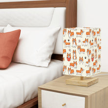 Load image into Gallery viewer, I Heart Corgi Love Desktop Table Lamp-Desk Lamps-4