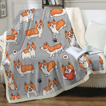 Heart fleece blanket sale