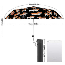 Load image into Gallery viewer, I Heart Corgi Love Umbrella-Daily Accessories-30