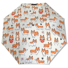 Load image into Gallery viewer, I Heart Corgi Love Umbrella-Daily Accessories-1