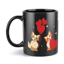 Load image into Gallery viewer, I Heart You Papillon Coffee Mug-Mug-Dog Dad Gifts,Dog Memorial Gifts,Dog Mom Gifts,Mugs,Papillon-4
