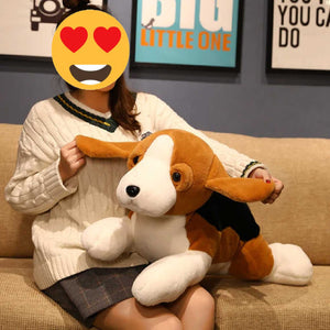 I Love Beagle Stuffed Animal Pillow - Soft Plush Beagle Decor and Gifts for Beagle Lovers-Soft Toy-Beagle, Dogs, Home Decor, Soft Toy, Stuffed Animal-6